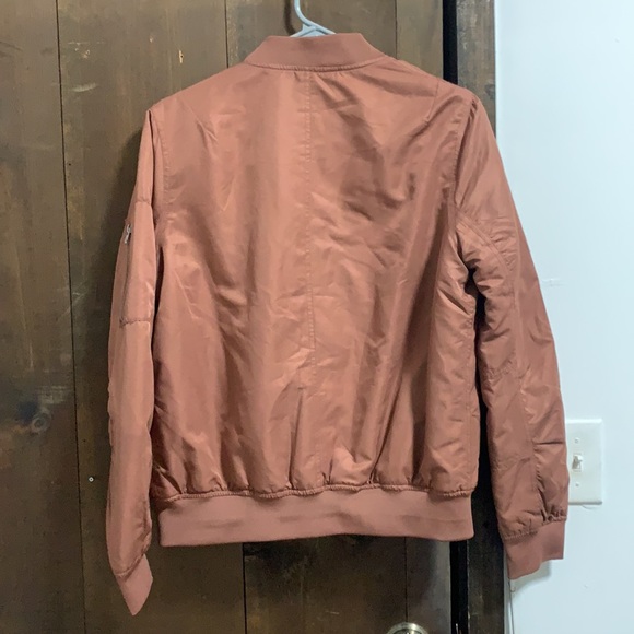 Forever21 Pink Bomber Jacket - Picture 2 of 3